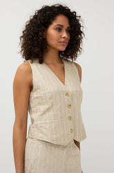 Camisole pour femme par Esqualo | SP2517006 Sable | Boutique Vvög, vêtements mode pour homme et femme
