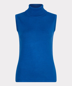 Camisole col roulé pour femme par Esqualo | F2407531 Bleu brillant | Boutique Vvög, vêtements mode pour homme et femme