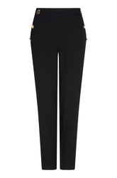 Pantalon pour femme par Esqualo | F2410531 Noir | Boutique Vvög, vêtements mode pour homme et femme