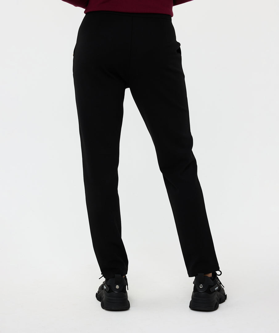 Pantalon pour femme par Esqualo | F2410531 Noir | Boutique Vvög, vêtements mode pour homme et femme