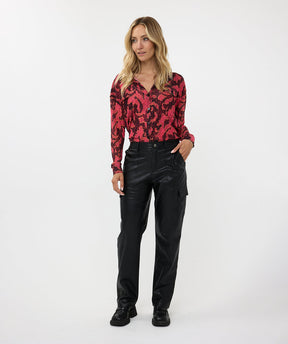 Pantalon pour femme par Esqualo | F2411507 Noir | Boutique Vvög, vêtements mode pour homme et femme