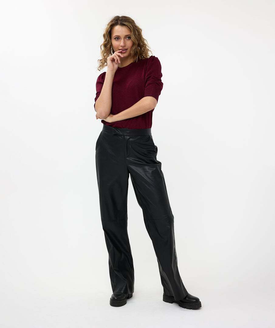 Pantalon pour femme par Esqualo | F2411517 Noir | Boutique Vvög, vêtements mode pour homme et femme