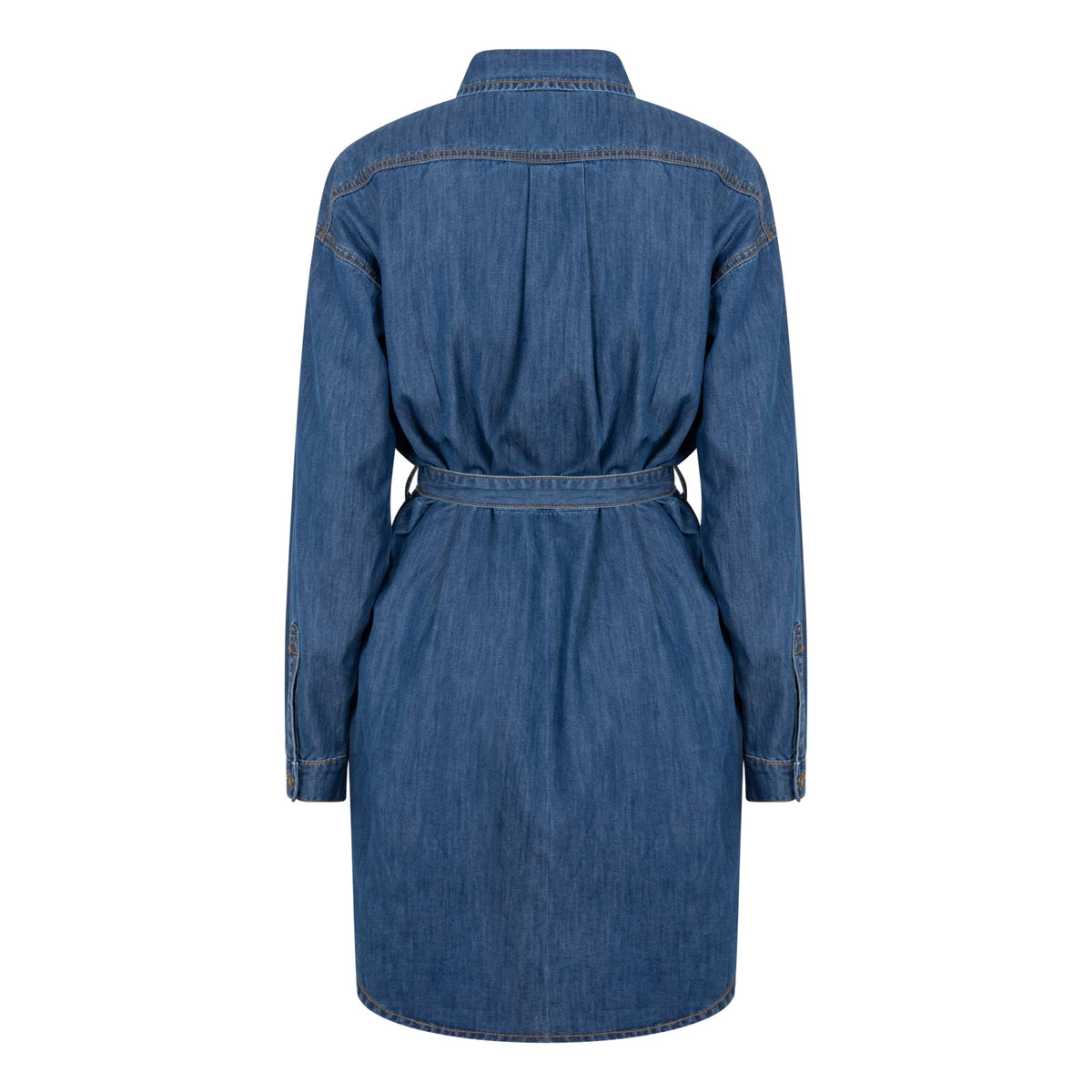 Robe pour femme par Esqualo | F2412500 Bleu jean | Boutique Vvög, vêtements mode pour homme et femme