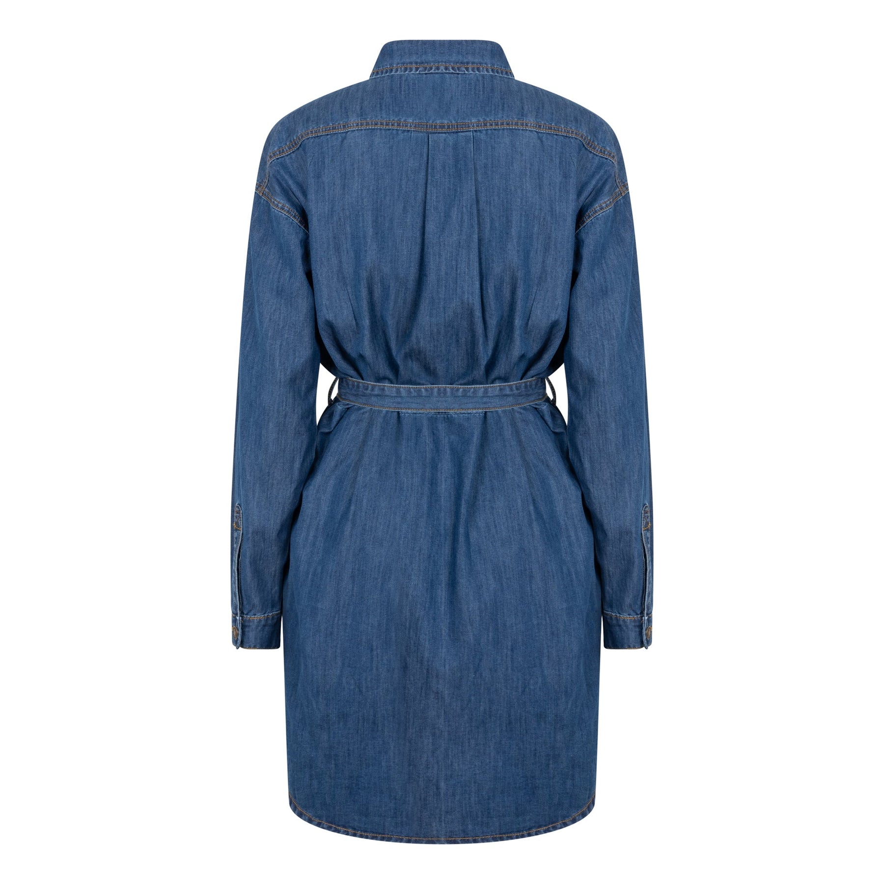 Robe pour femme par Esqualo | F2412500 Bleu jean | Boutique Vvög, vêtements mode pour homme et femme