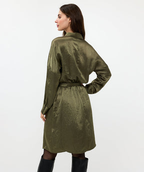 Robe pour femme par Esqualo | F2415500 Vert mousse | Boutique Vvög, vêtements mode pour homme et femme