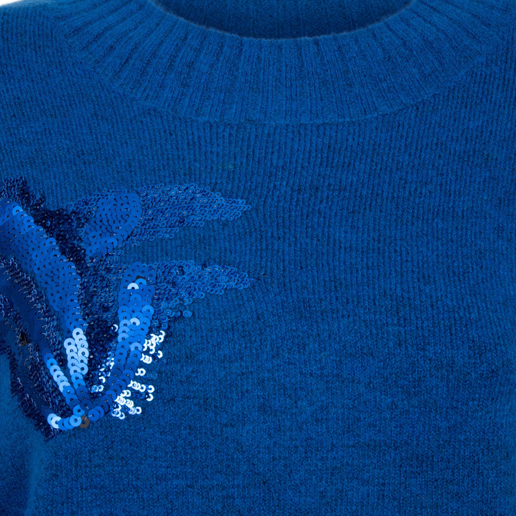 Tricot pour femme par Esqualo | F2427501 Bleu brillant | Boutique Vvög, vêtements mode pour homme et femme