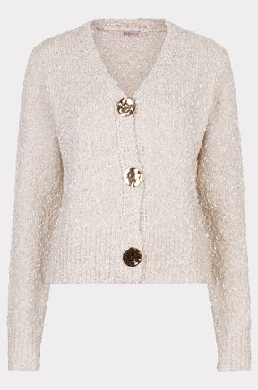 Cardigan pour femme par Esqualo | F2502538 Blanc Cassé | Boutique Vvög, vêtements mode pour homme et femme