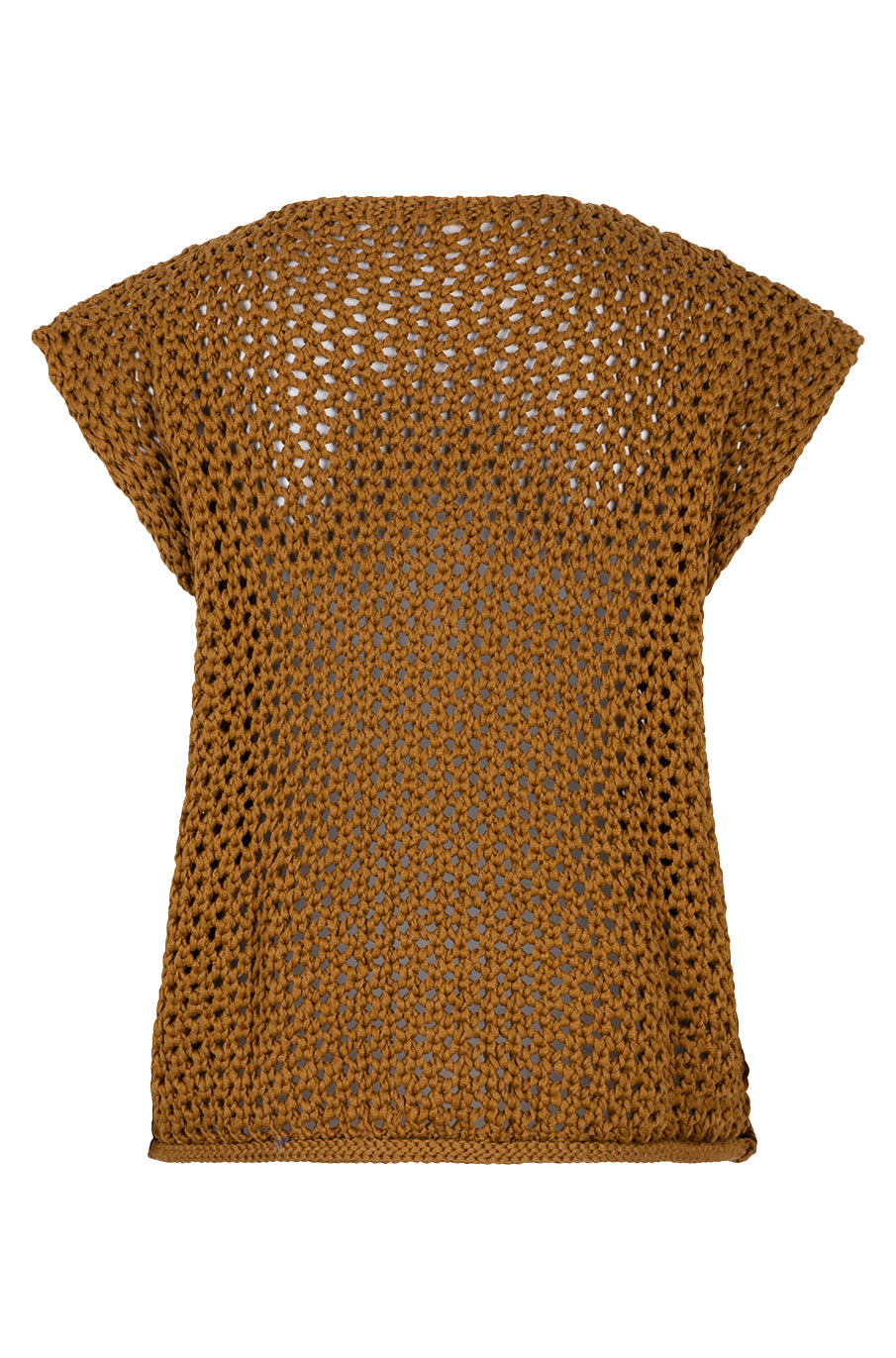 Chandail sans manche troué pour femme par Esqualo | F2507501 Olive | Boutique Vvög, vêtements mode pour homme et femme
