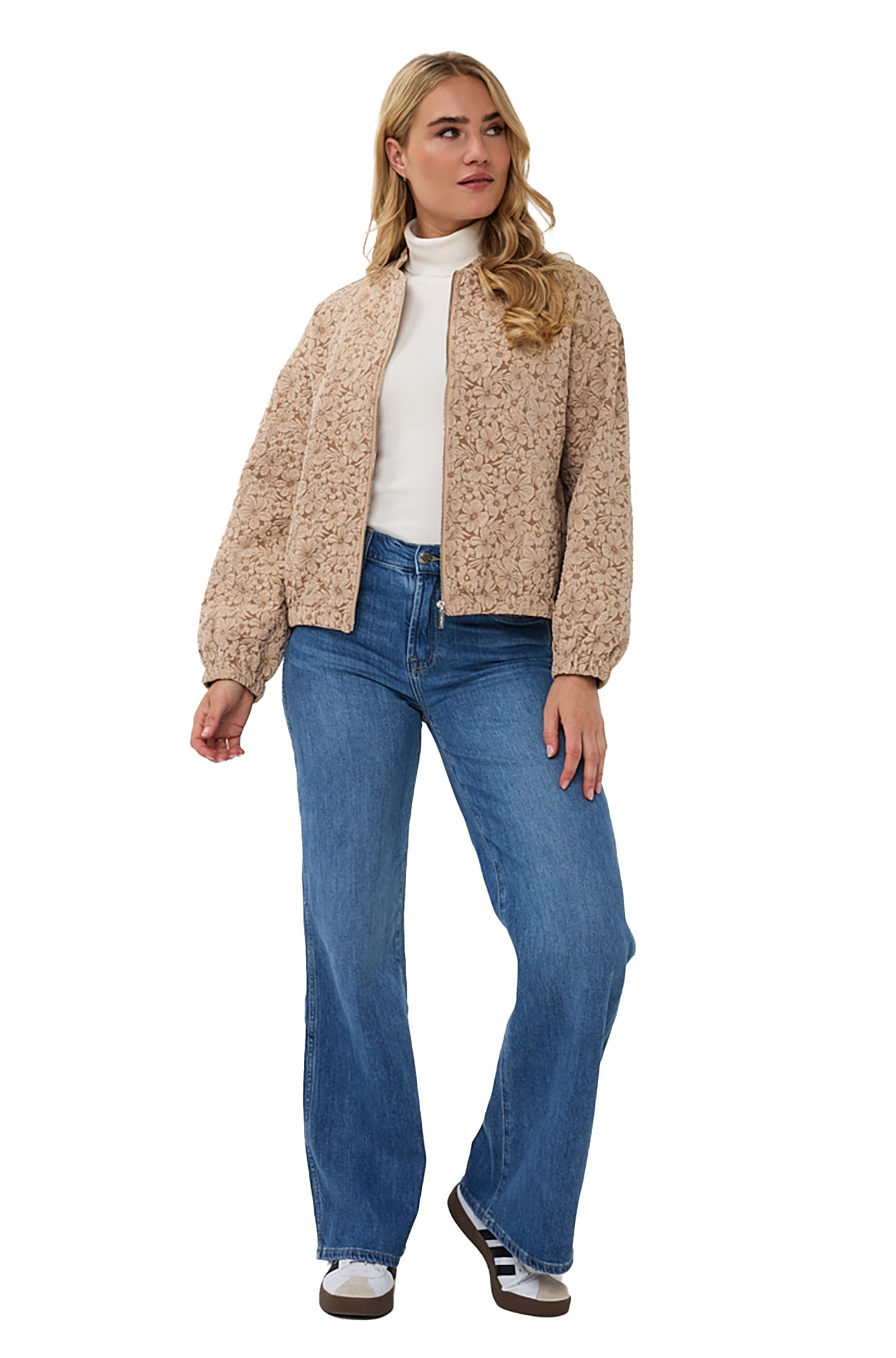 Veste pour femme par Esqualo | F2519510 Sable | Boutique Vvög, vêtements mode pour homme et femme