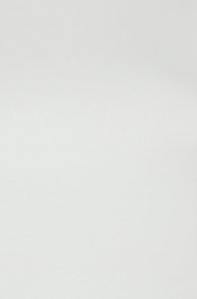 Esqualo women's white fine ribbed knit fabric texture on the sleeveless T-Shirt, close-up