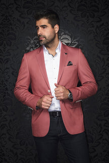Blazer for men by Au Noir | GLOVER Red | Boutique Vvög, complete inventory of the Au Noir brand
