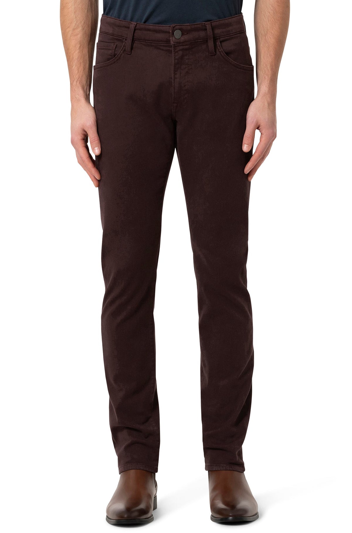 Pantalon pour homme par 34 Heritage | Cool H00104 87241 Bordeaux en diagonale | Boutique Vvög, vêtements mode pour homme et femme