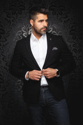 Veston pour homme par Au Noir | HAWKE Noir | Boutique Vvög, inventaire complet de la marque Au Noir