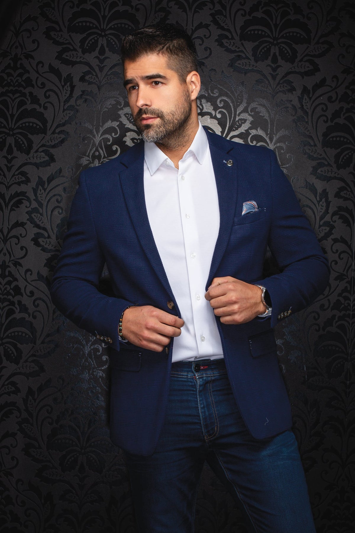Veston pour homme par Au Noir | HAWKE Marine | Boutique Vvög, inventaire complet de la marque Au Noir