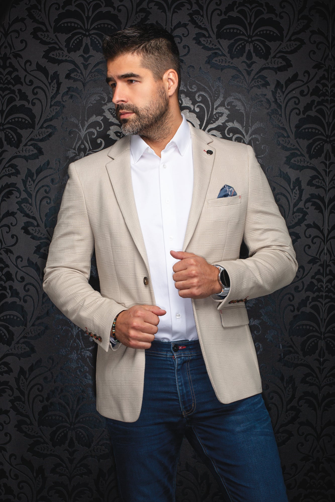 Veston pour homme par Au Noir | HAWKE Pierre | Boutique Vvög, inventaire complet de la marque Au Noir