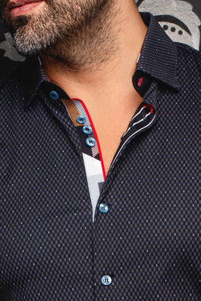 Chemise manches longues en Knit pour homme par Au Noir | HOUND Noir Olive | Boutique Vvög, inventaire complet de la marque Au Noir