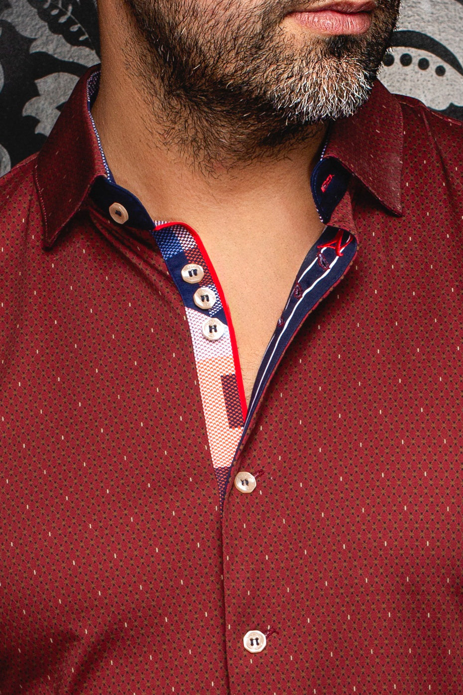 Chemise manches longues en Knit pour homme par Au Noir | HOUND Bordeaux | Boutique Vvög, inventaire complet de la marque Au Noir