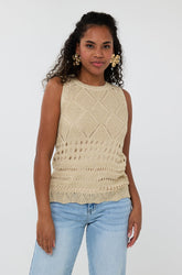 Camisole pour femme par Esqualo | HS2502206 Sable Clair | Boutique Vvög, vêtements mode pour homme et femme
