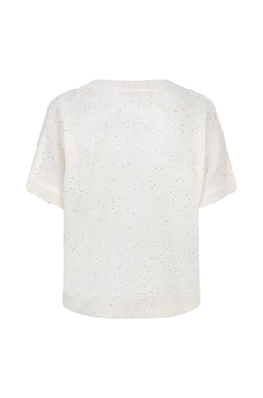 T-Shirt pour femme par Esqualo | HS2502226 Blanc Cassé | Boutique Vvög, vêtements mode pour homme et femme