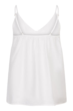 Camisole pour femme par Esqualo | HS2509228 Blanc/Sable | Boutique Vvög, vêtements mode pour homme et femme