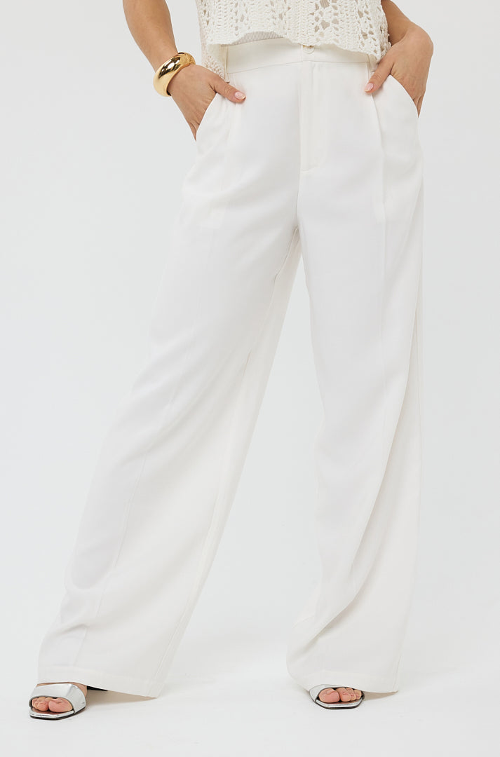 Pantalon pour femme par Esqualo | HS2510221 Blanc | Boutique Vvög, vêtements mode pour homme et femme