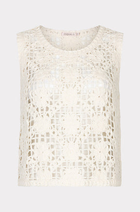Camisole pour femme par Esqualo | HS2602205 Naturel | Boutique Vvög, vêtements mode pour homme et femme