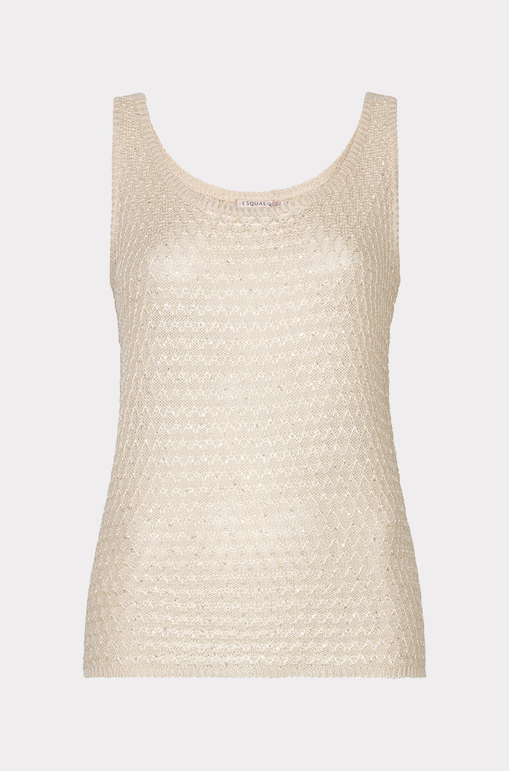 Camisole pour femme par Esqualo | HS2602214 Naturel | Boutique Vvög, vêtements mode pour homme et femme