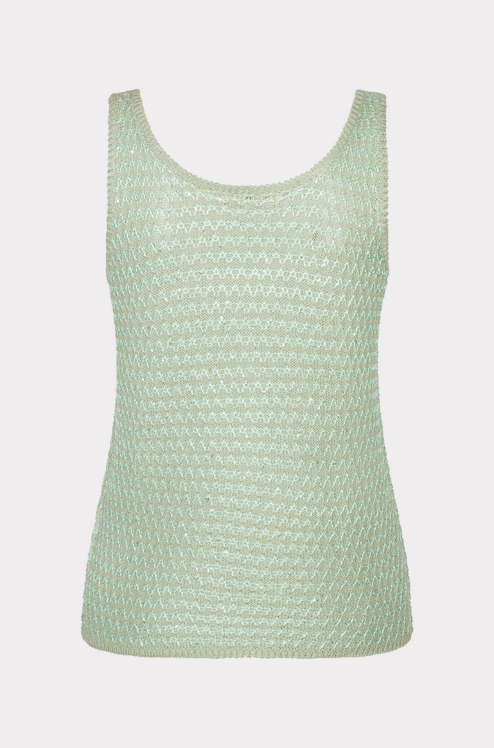 Camisole pour femme par Esqualo | HS2602214 Vert Doux Clair | Boutique Vvög, vêtements mode pour homme et femme