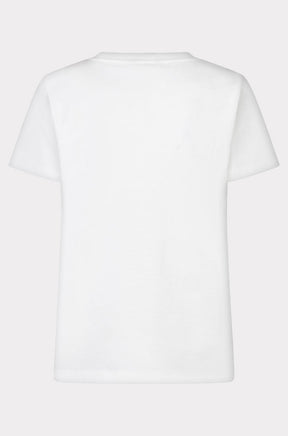 T-Shirt pour femme par Esqualo | HS2605202 Blanc Vert | Boutique Vvög, vêtements mode pour homme et femme