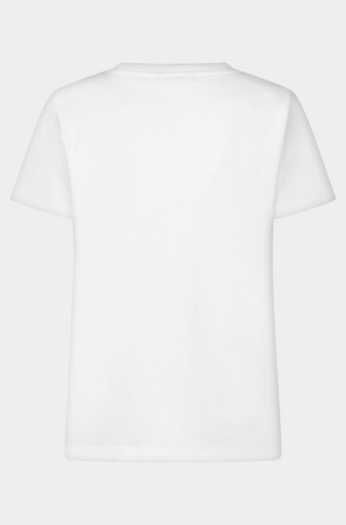 T-Shirt pour femme par Esqualo | HS2605202 Blanc Vert | Boutique Vvög, vêtements mode pour homme et femme
