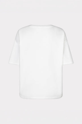 T-Shirt pour femme par Esqualo | HS2605215 Blanc Vert | Boutique Vvög, vêtements mode pour homme et femme