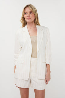 Veston pour femme par Esqualo | HS2617200 Blanc Cassé Sable | Boutique Vvög, vêtements mode pour homme et femme