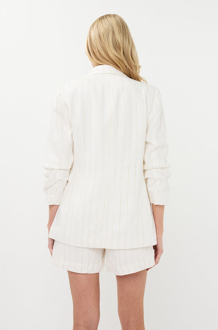 Veston pour femme par Esqualo | HS2617200 Blanc Cassé Sable | Boutique Vvög, vêtements mode pour homme et femme