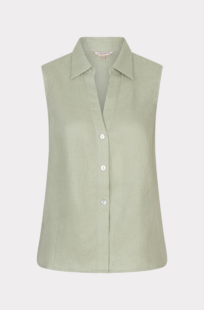 Blouse-Camisole pour femme par Esqualo | HS2628226 Vert Doux Clair | Boutique Vvög, vêtements mode pour homme et femme