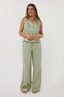 Blouse-Camisole pour femme par Esqualo | HS2628226 Vert Doux Clair | Boutique Vvög, vêtements mode pour homme et femme