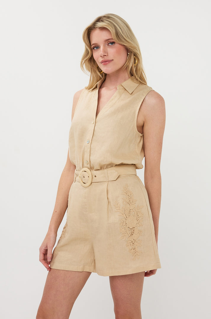 Short pour femme par Esqualo | HS2628231 Sable | Boutique Vvög, vêtements mode pour homme et femme