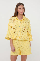 Veste boutonnée pour femme par Esqualo | HS2628236 Citron | Boutique Vvög, vêtements mode pour homme et femme