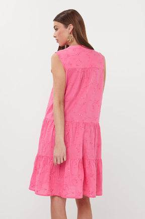 Robe pour femme par Esqualo | HS2628251 Rose Azalée | Boutique Vvög, vêtements mode pour homme et femme