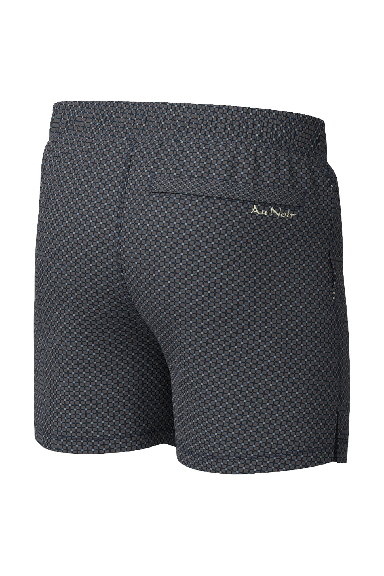 Maillot short pour homme par Au Noir | HUNT Marine Tabac | Boutique Vvög, inventaire complet de la marque Au Noir