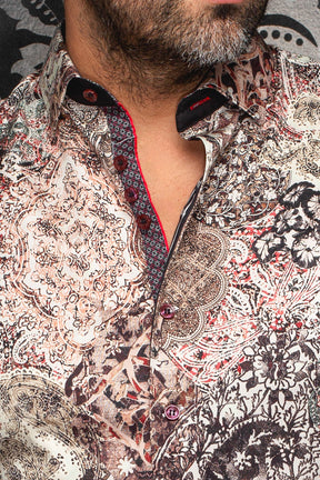 Chemise manches longues pour homme par Au Noir | INDORE Pierre | Boutique Vvög, inventaire complet de la marque Au Noir