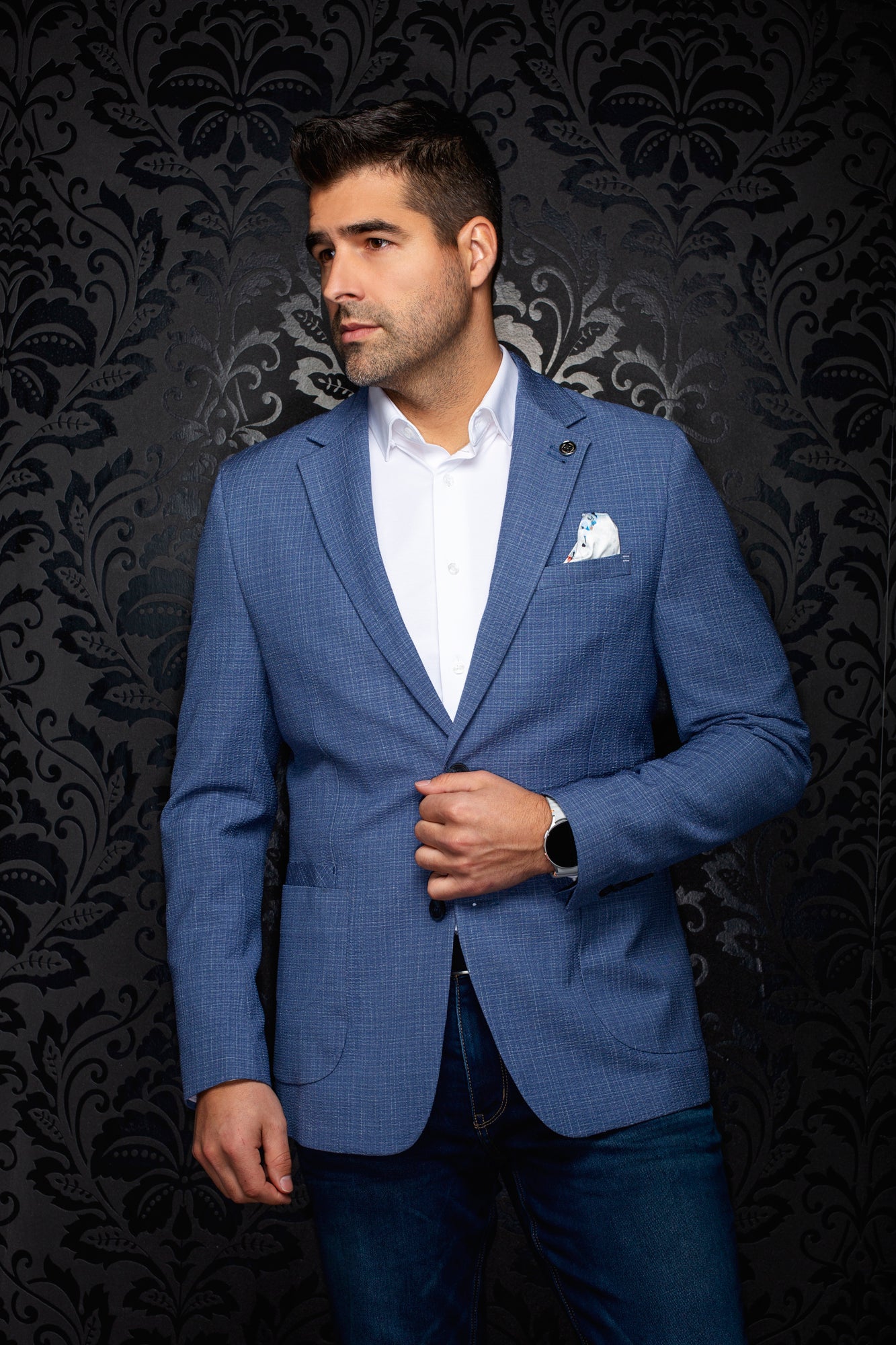 Veston pour homme par Au Noir | JACE Denim | Boutique Vvög, inventaire complet de la marque Au Noir