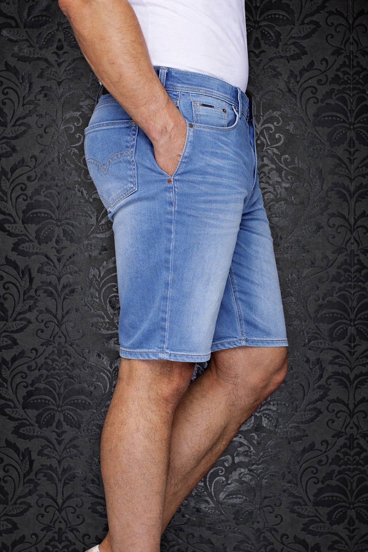 Bermuda pour homme par Au Noir | JAY SKD Milano Clair | Boutique Vvög, inventaire complet de la marque Au Noir