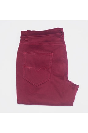 Jeans for men by Au Noir | JOHNNY-SKC Burgundy | Boutique Vvög, complete inventory of the Au Noir brand