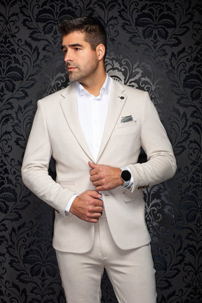 Veston pour homme par Au Noir | KAEL Beige | Boutique Vvög, inventaire complet de la marque Au Noir