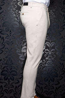 Pantalon pour homme par Au Noir | KAEL BERETTA Beige | Boutique Vvög, inventaire complet de la marque Au Noir