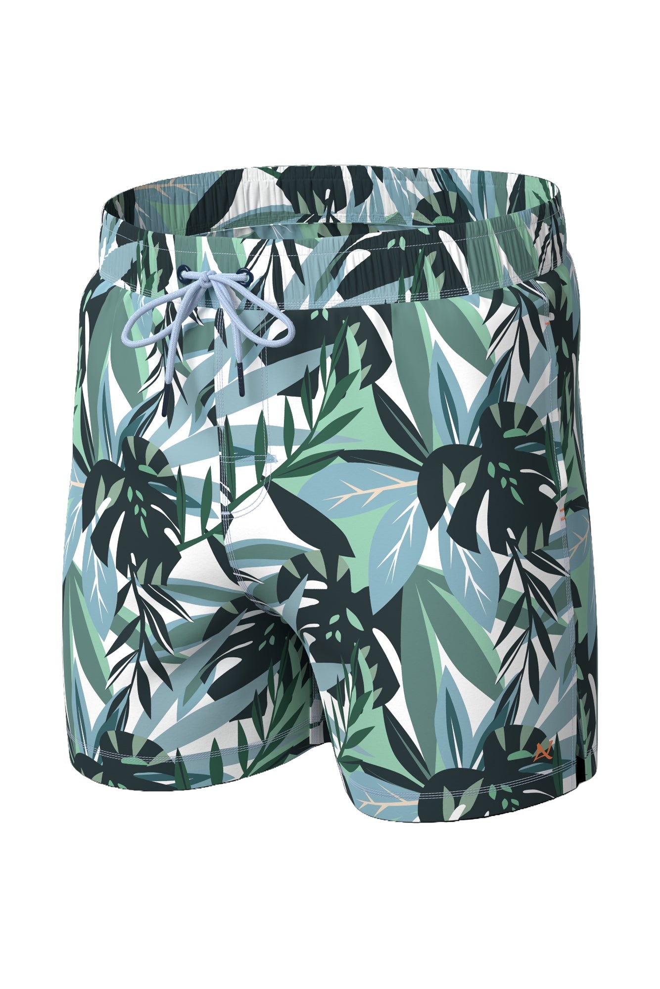 Maillot short pour homme par Au Noir | KAHIAU Bleu Pâle | Boutique Vvög, inventaire complet de la marque Au Noir