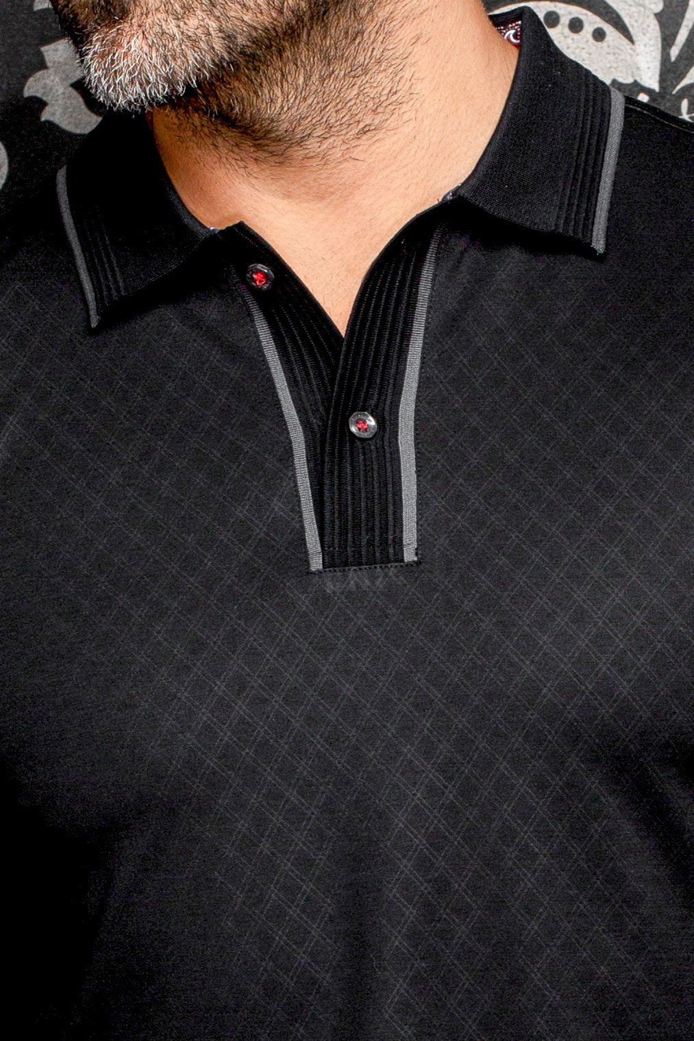 Polo manches longues pour homme par Au Noir | KANT Noir | Boutique Vvög, inventaire complet de la marque Au Noir