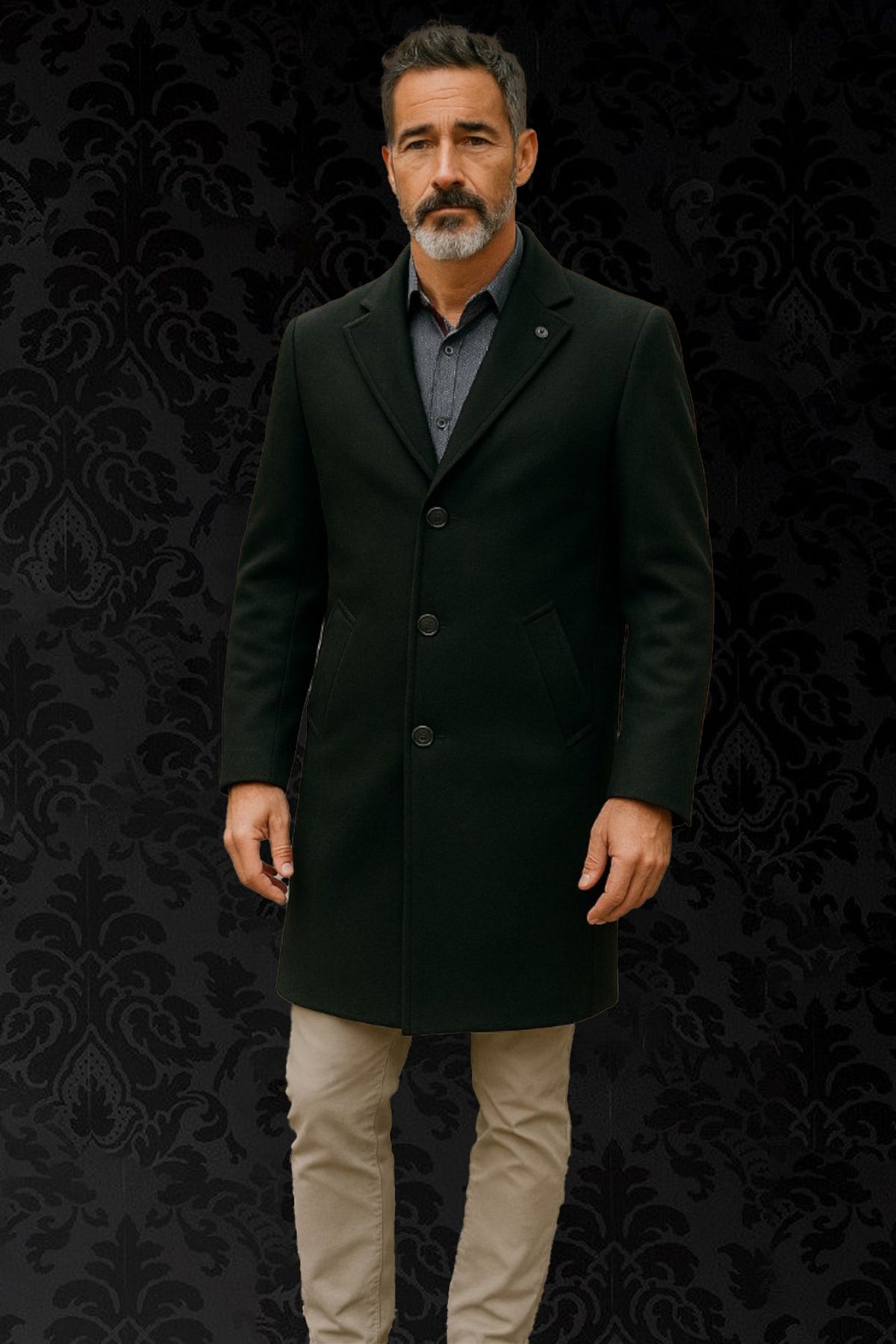 Manteau d'hiver pour homme par Au Noir | KLAMATH Noir | Boutique Vvög, inventaire complet de la marque Au Noir