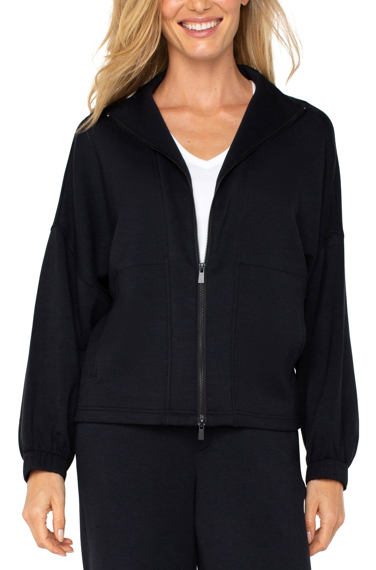 Veste pour femme par Liverpool | LM1B61C9 Crépuscule bleu marine | Boutique Vvög, vêtements mode pour homme et femme