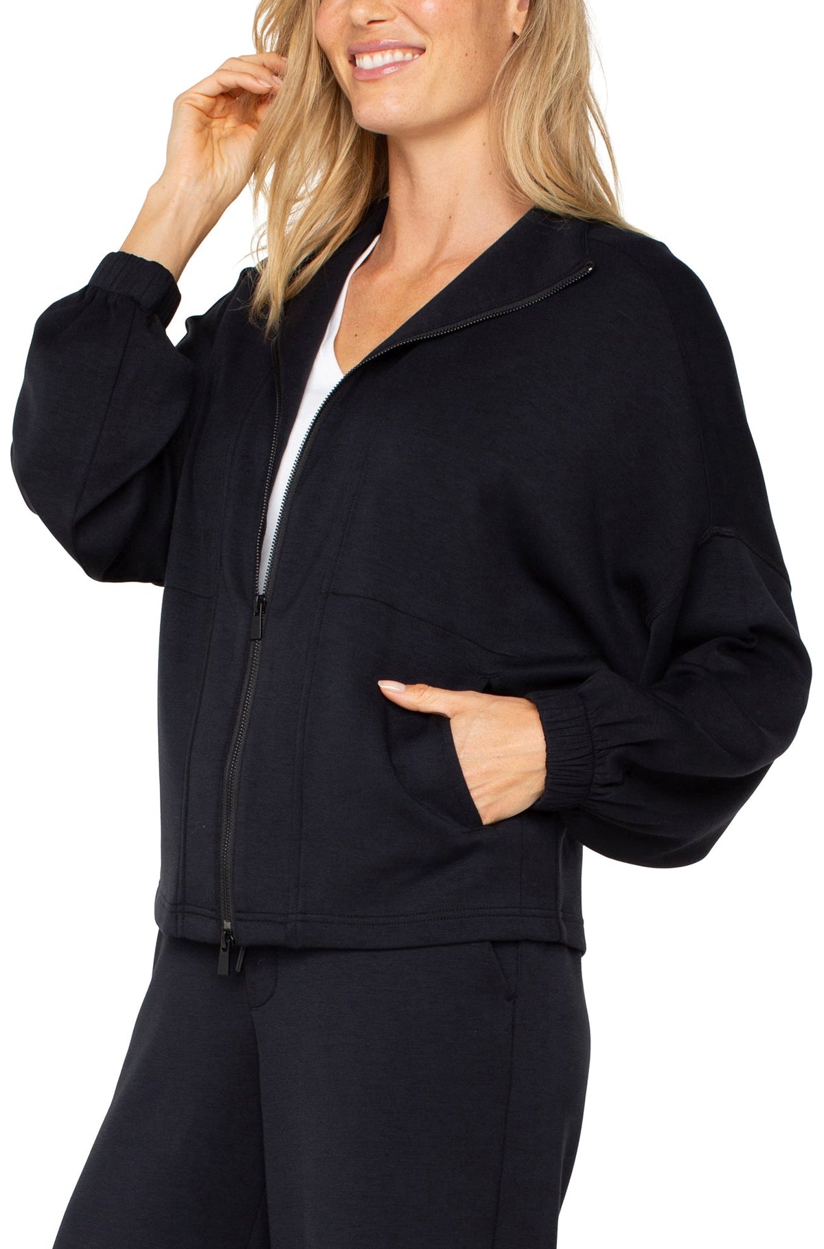 Veste pour femme par Liverpool | LM1B61C9 Crépuscule bleu marine | Boutique Vvög, vêtements mode pour homme et femme